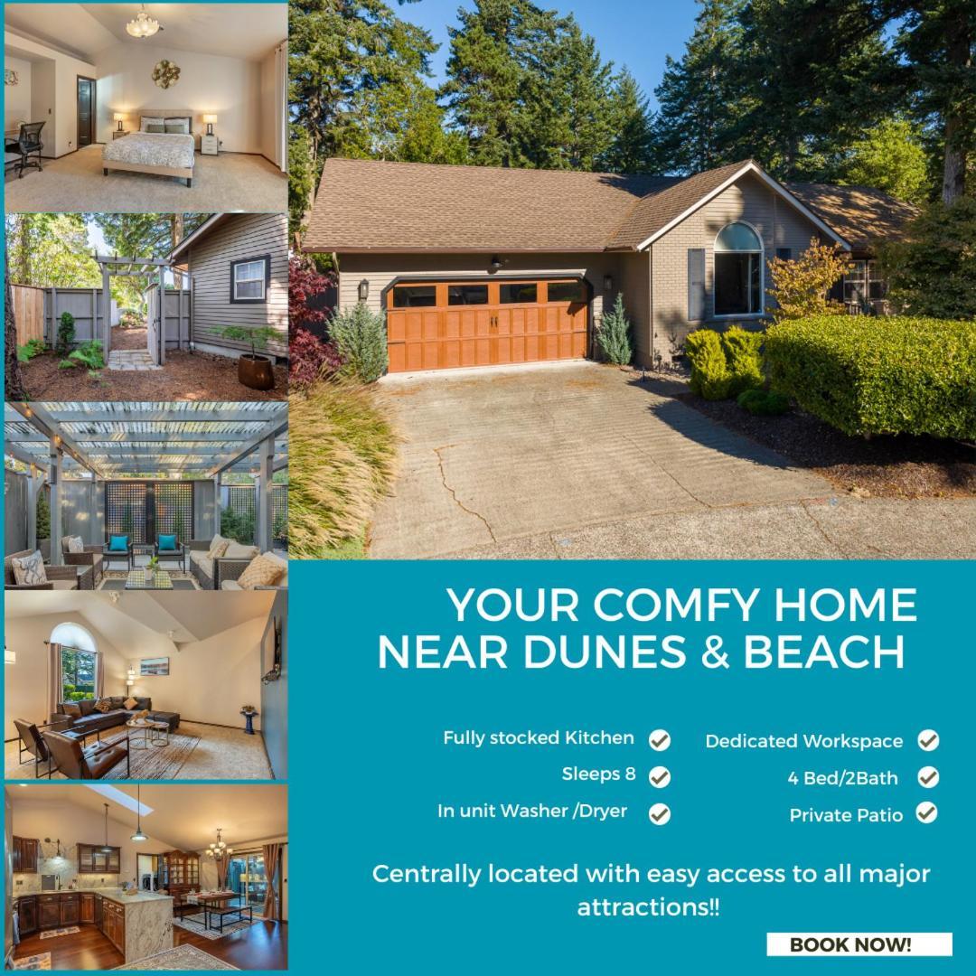 Comfy 4B/2B Home Near Dunes & Ocean! Pet Friendly! Florence Exteriér fotografie